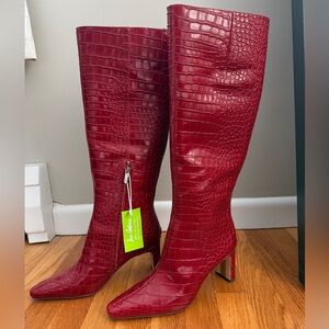Sam Edelman Sylvia 2 Scarlet Cherry boots